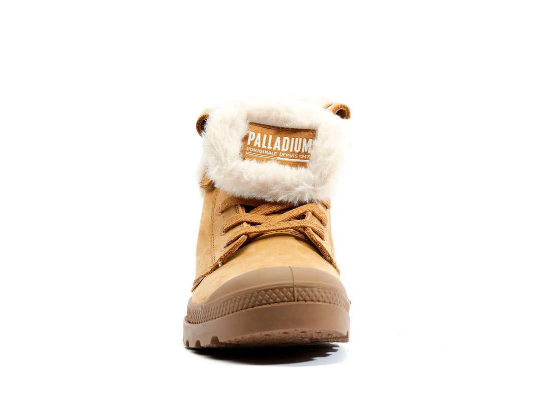 Brown Women Palladium Baggy Nubuck Wl Winter Boots | US-EP5760389