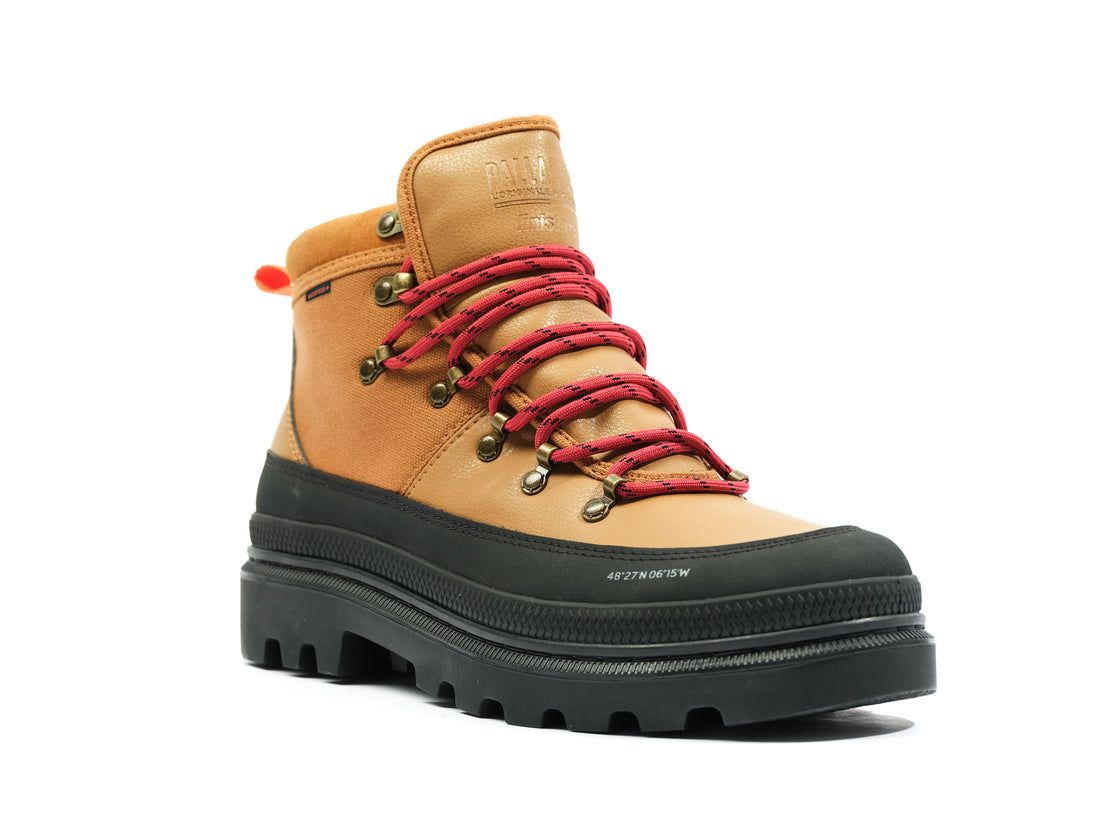 Brown Women Palladium Pallatrooper Hiker Wp+ Boots | US-KC7341095