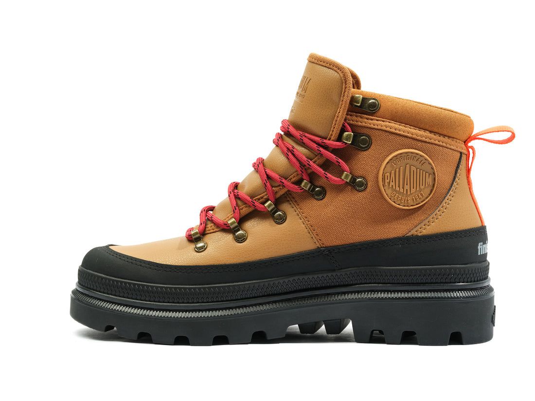 Brown Women Palladium Pallatrooper Hiker Wp+ Boots | US-KC7341095