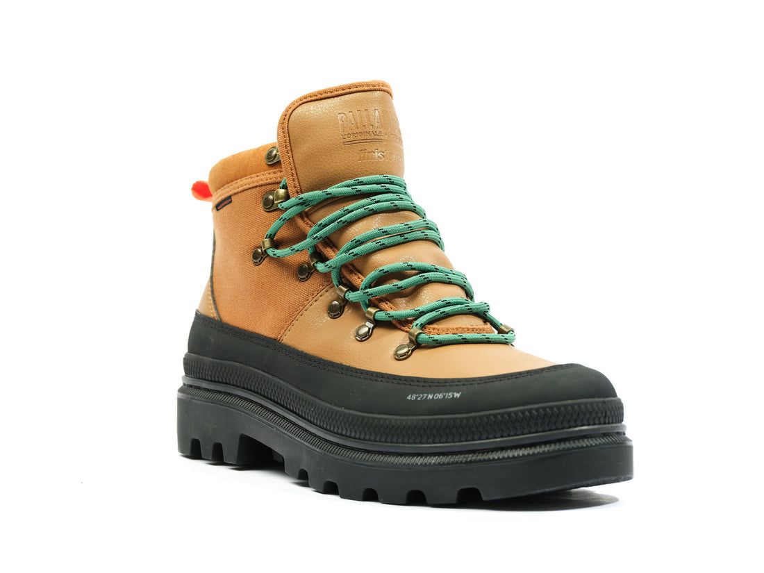 Brown Women Palladium Pallatrooper Hiker Wp+ Boots | US-KC7341095