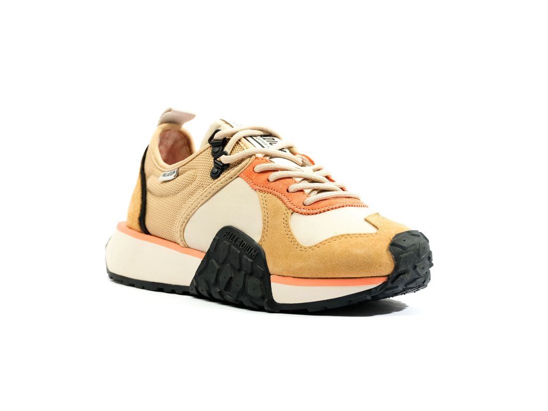 Brown / Black Women Palladium Troop Runner Sneakers | US-WH0765231