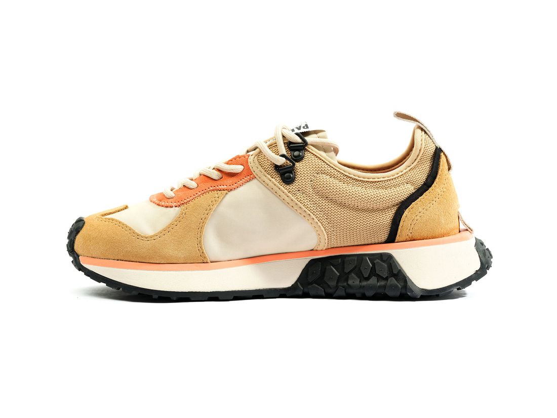 Brown / Black Women Palladium Troop Runner Sneakers | US-WH0765231