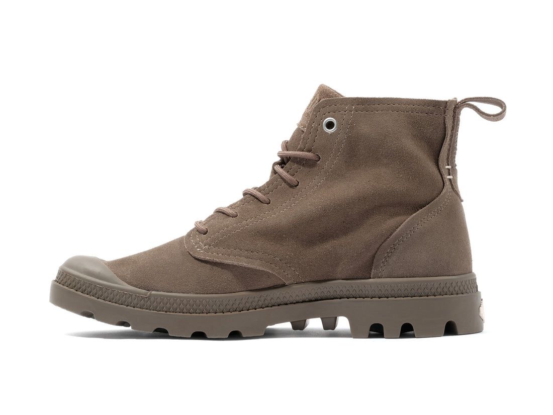 Chocolate Men Palladium Pampa Hi Skin Boots | US-CI7295410