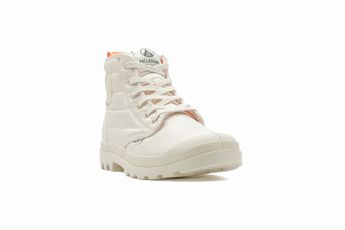 Cream Men Palladium Pampa Hi Dare Rhona Boots | US-ZS1806239