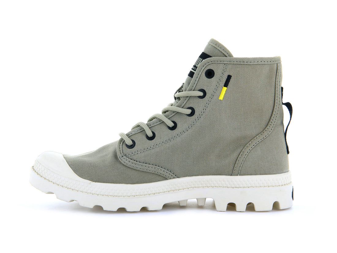 Green Men Palladium Pampa Hi Htg Supply Boots | US-AF9843257