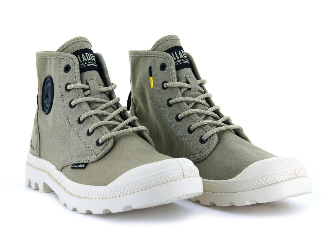 Green Men Palladium Pampa Hi Htg Supply Boots | US-AF9843257