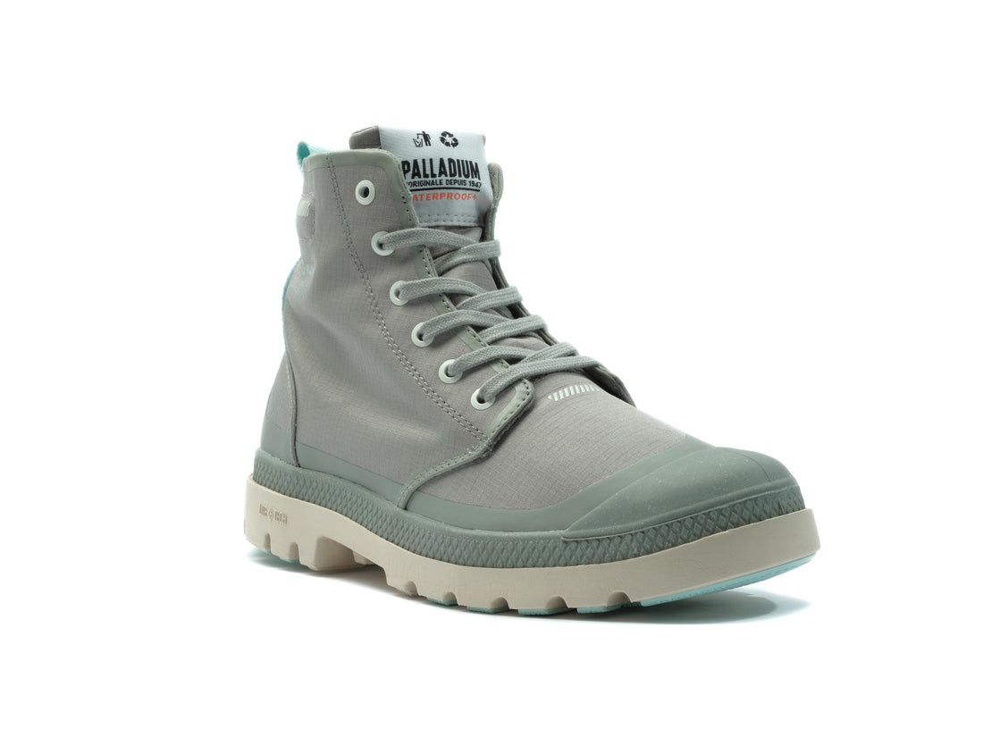 Green Women Palladium Pampa Lite+ Hi Boots | US-SC2468951