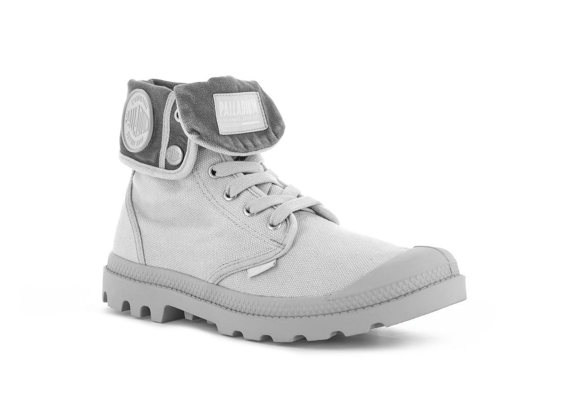 Grey Women Palladium Baggy Boots | US-ZR1032786