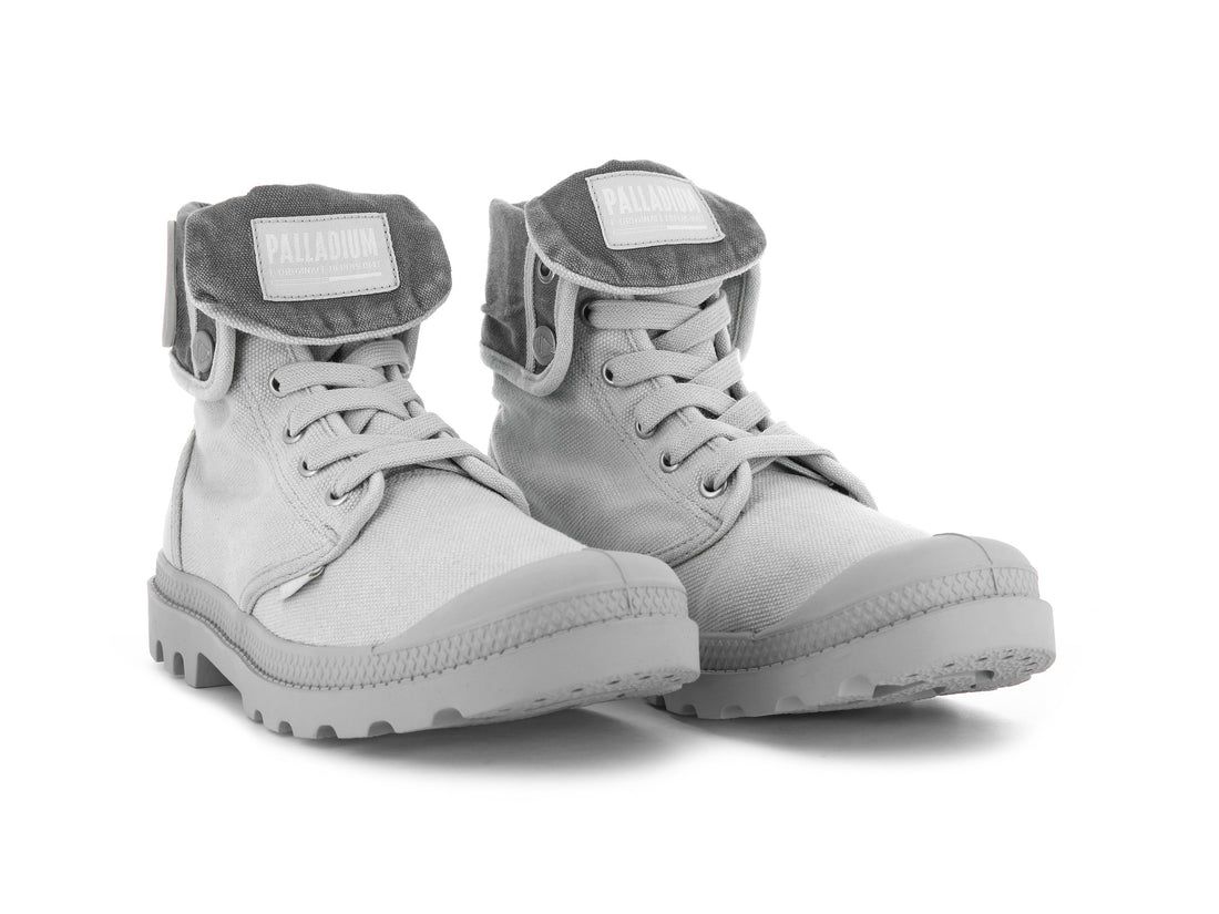 Grey Women Palladium Baggy Boots | US-ZR1032786