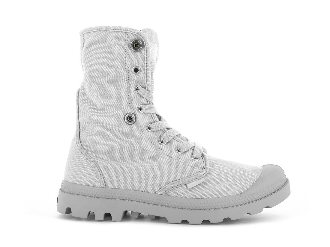 Grey Women Palladium Baggy Boots | US-ZR1032786