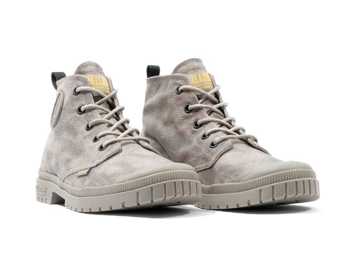 Grey Women Palladium Pampa Sp20 Hi Wax Boots | US-EO8372509