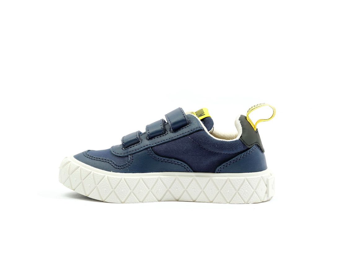 Indigo Kids' Palladium Ace Lo Strap Sneakers | US-XO1380256