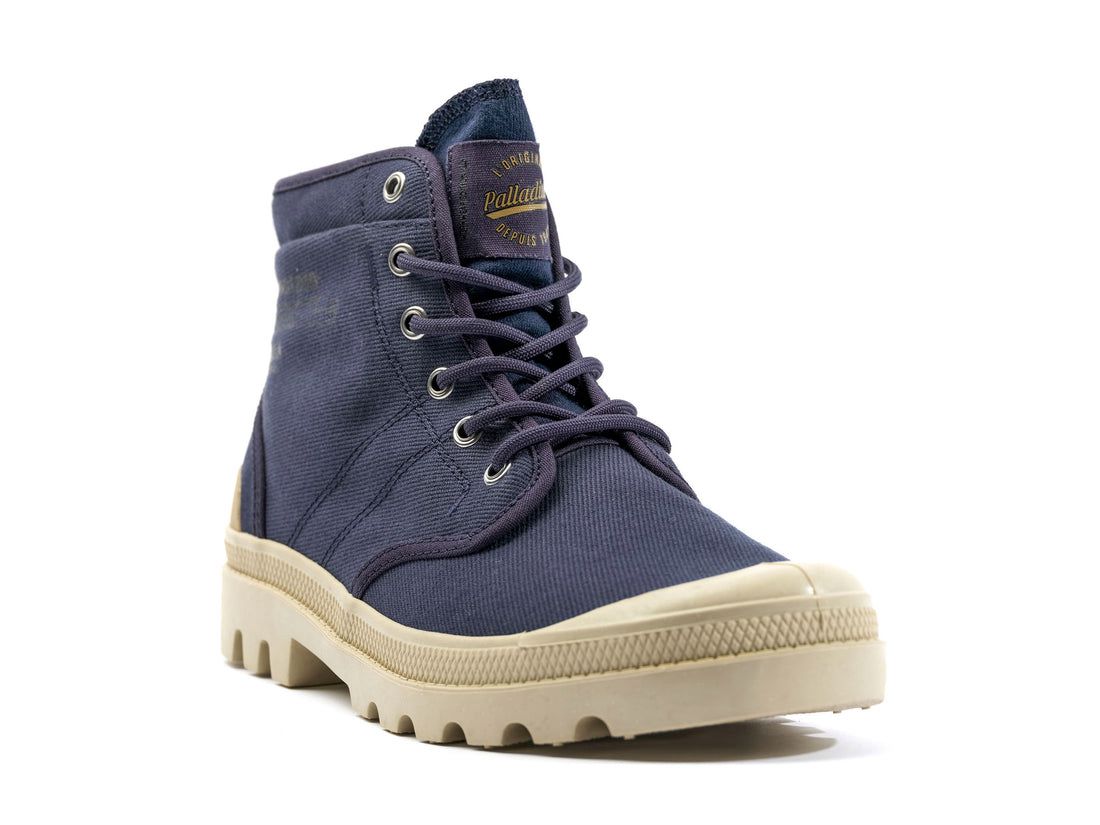 Indigo Men Palladium Pallabrousse Workwear Boots | US-WP9465708