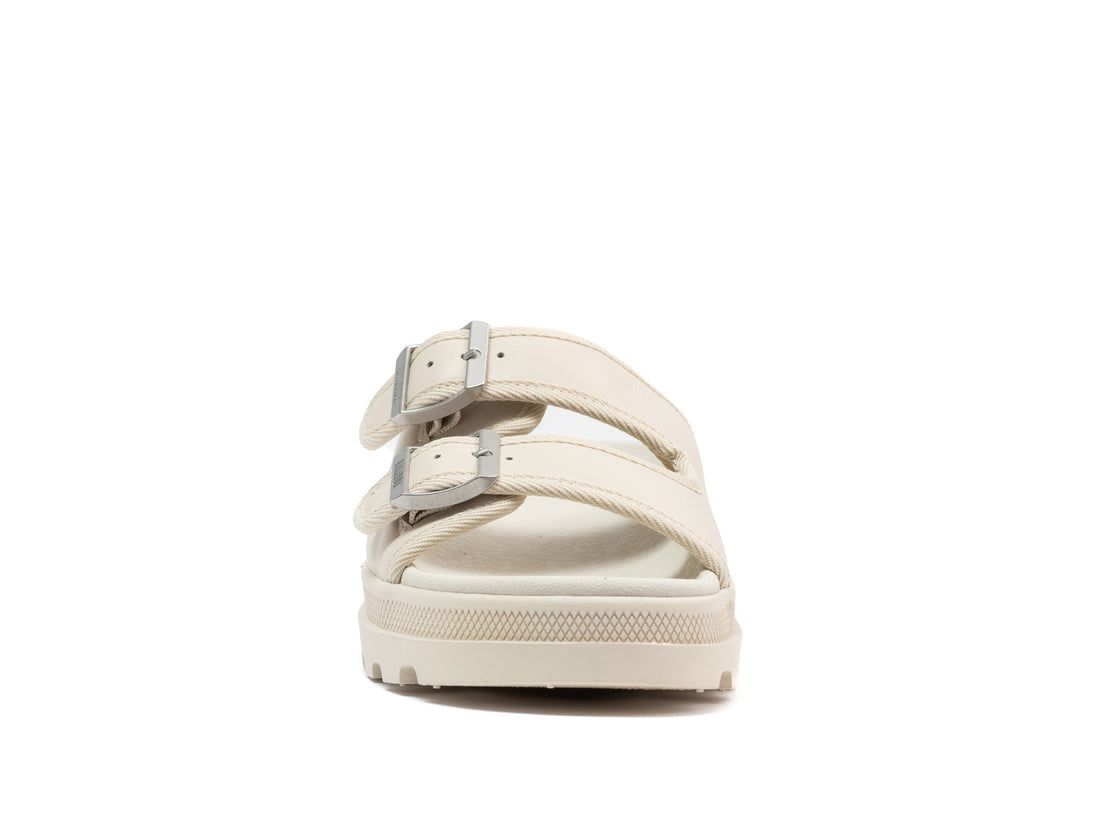 Light Beige Women Palladium Palladune Paris Slides | US-WH7901386