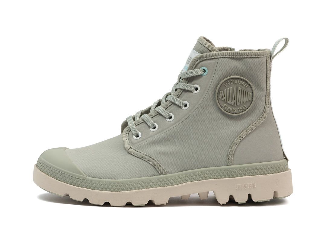 Light Green Men Palladium Pampa Lite+ Hi Paris Boots | US-IE8523619