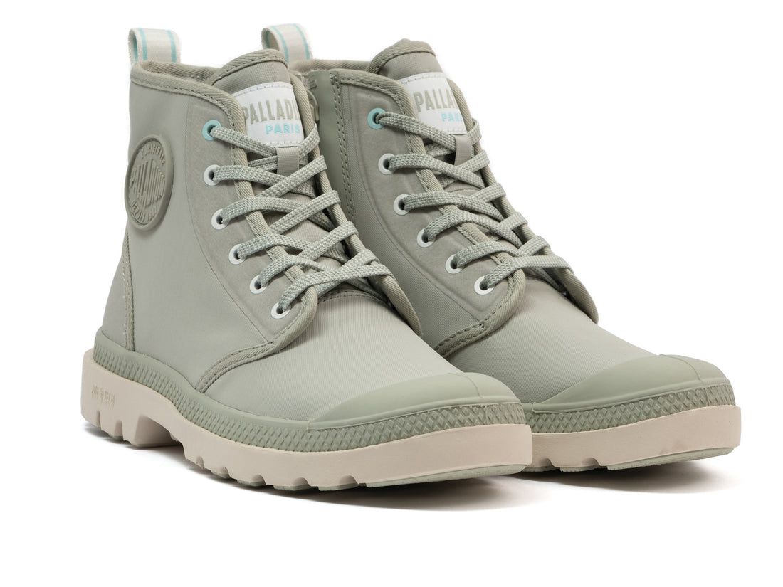 Light Green Men Palladium Pampa Lite+ Hi Paris Boots | US-IE8523619