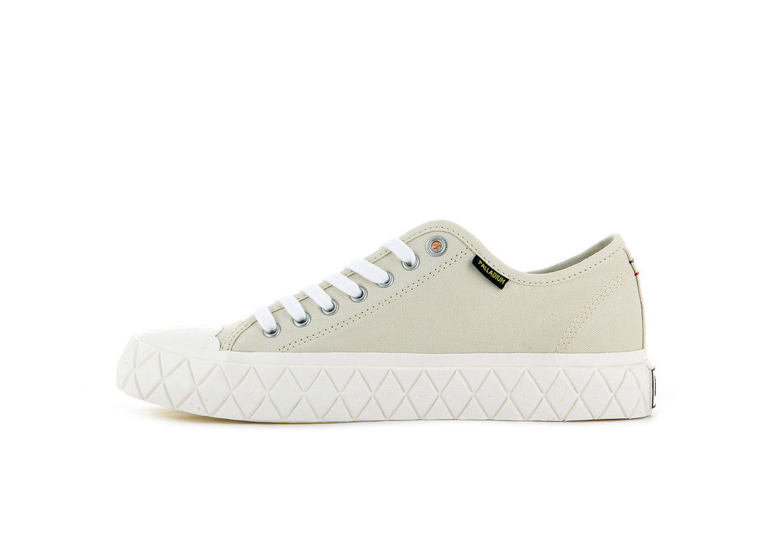 Light Khaki Women Palladium Palla Ace Canvas Sneakers | US-TW5910368