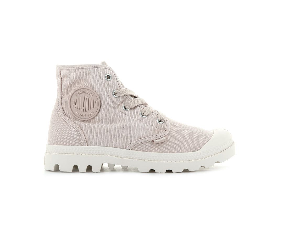 Light Rose Women Palladium Pampa Hi Boots | US-AE7380261