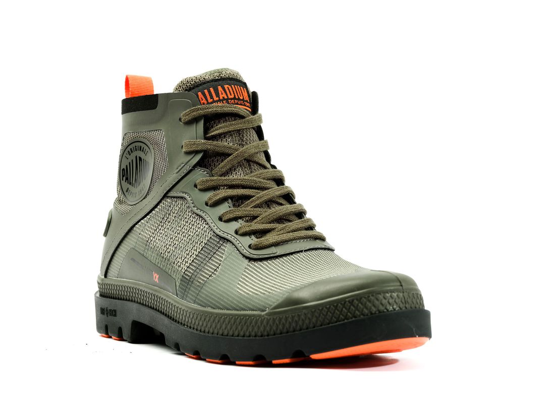 Olive Men Palladium Pampa Lite + Matryx Boots | US-KN4076389