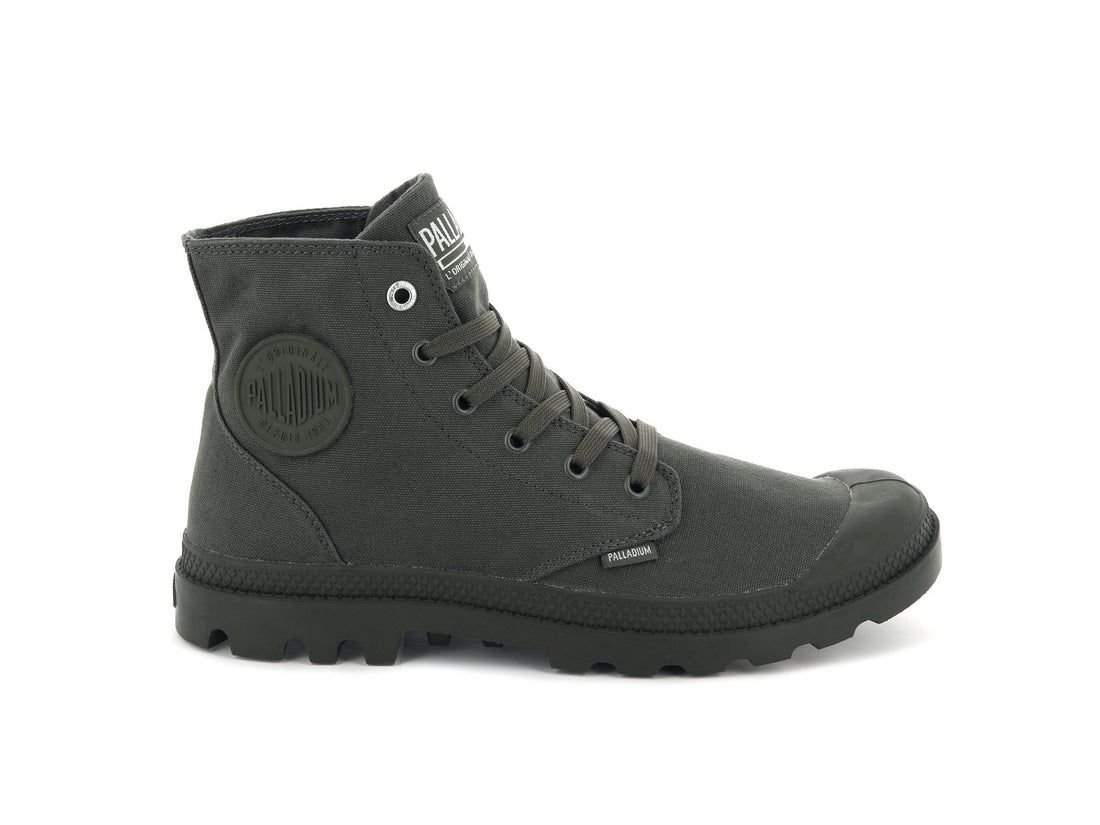 Olive Women Palladium Mono Chrome Boots | US-XJ2348670