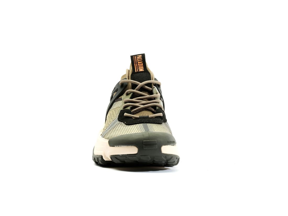 Olive Women Palladium Off grid Lo Matryx Sneakers | US-XU1435627