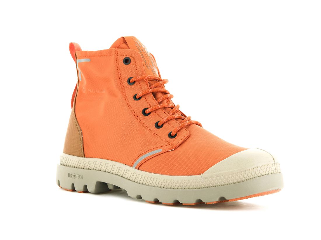 Orange Kids' Palladium Pampa Lite+ Recycle Wp+ Boots | US-KB7946218