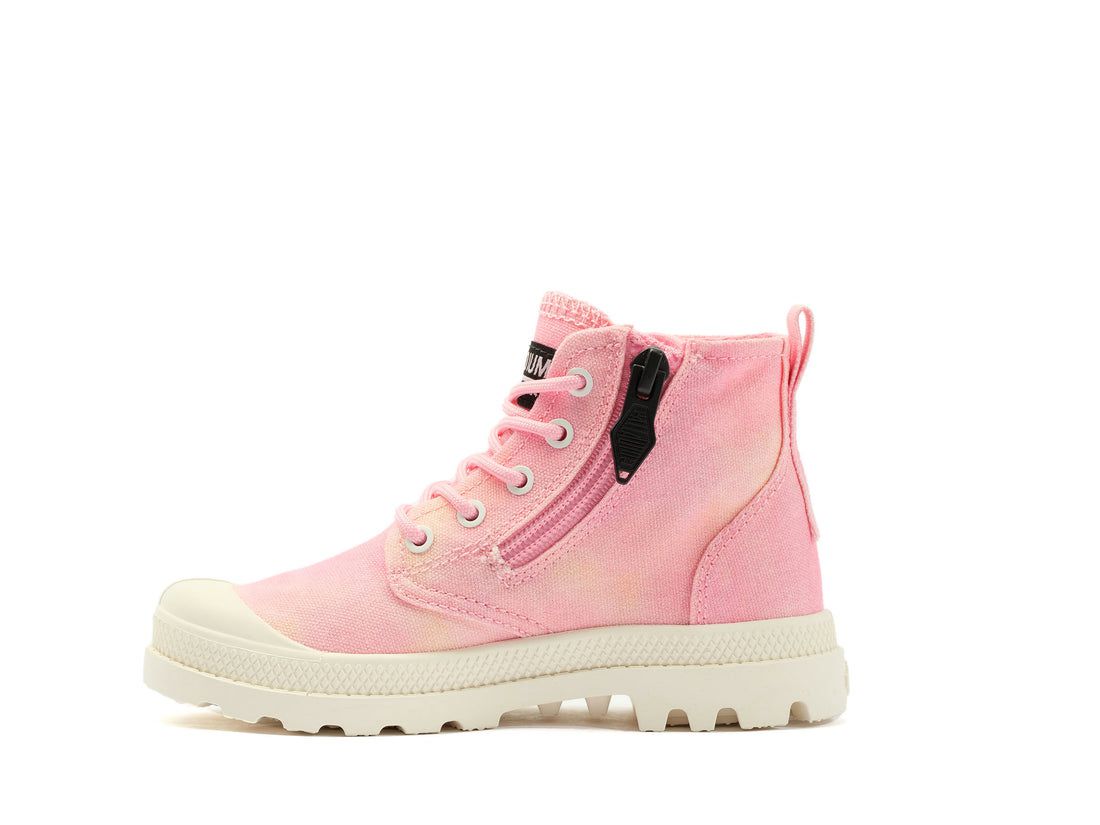 Pink Kids' Palladium Pampa Boots | US-YU9387156