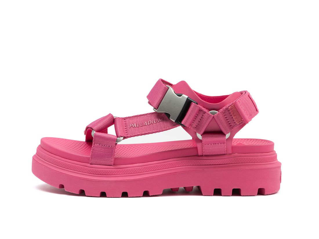 Pink Women Palladium Pallacruise Paris Sandals | US-KO9106574