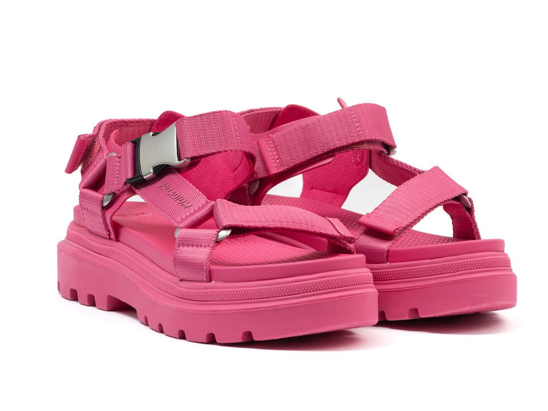 Pink Women Palladium Pallacruise Paris Sandals | US-KO9106574