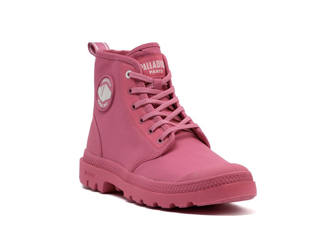 Pink Women Palladium Pampa Lite+ Hi Paris Boots | US-GC6285790