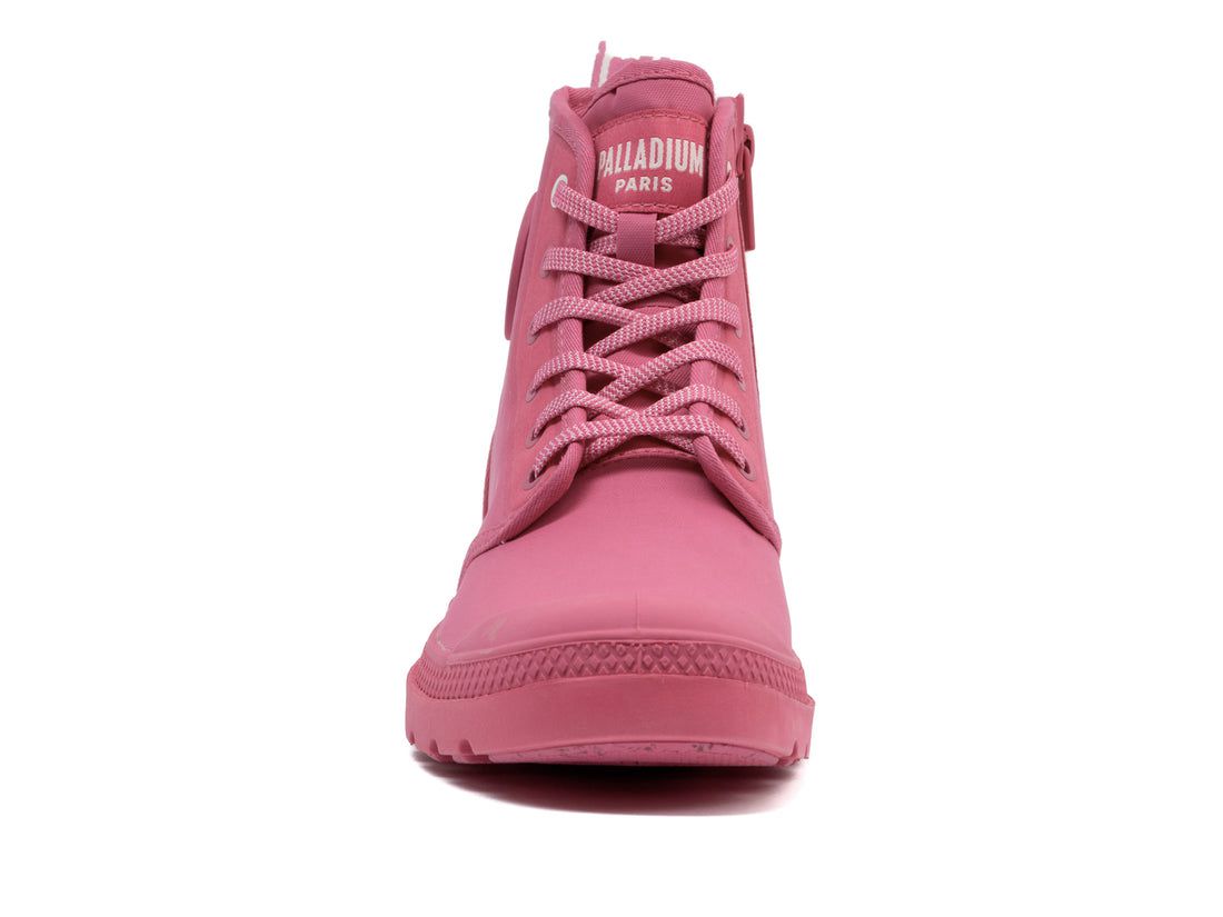 Pink Women Palladium Pampa Lite+ Hi Paris Boots | US-GC6285790