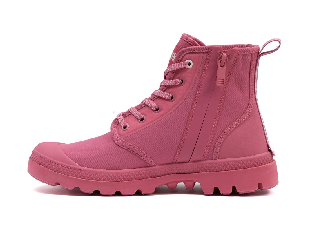 Pink Women Palladium Pampa Lite+ Hi Paris Boots | US-GC6285790