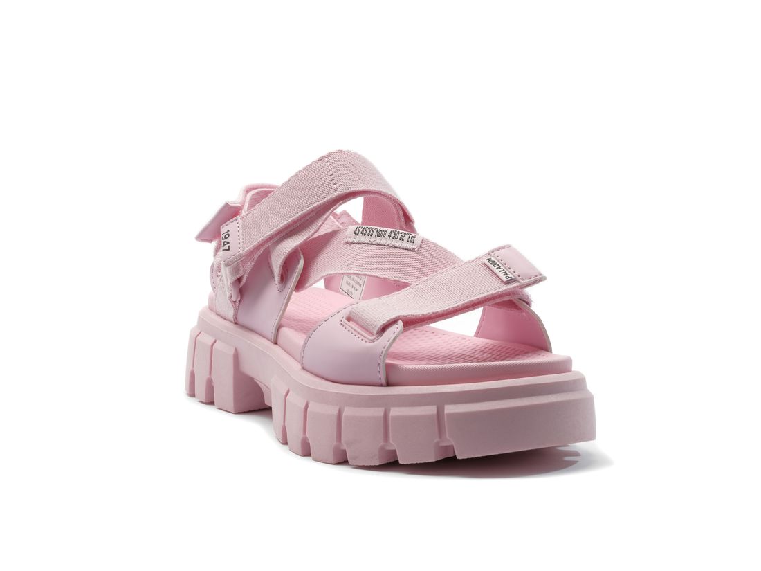 Pink Women Palladium Revolt Mono Sandals | US-SF9435287