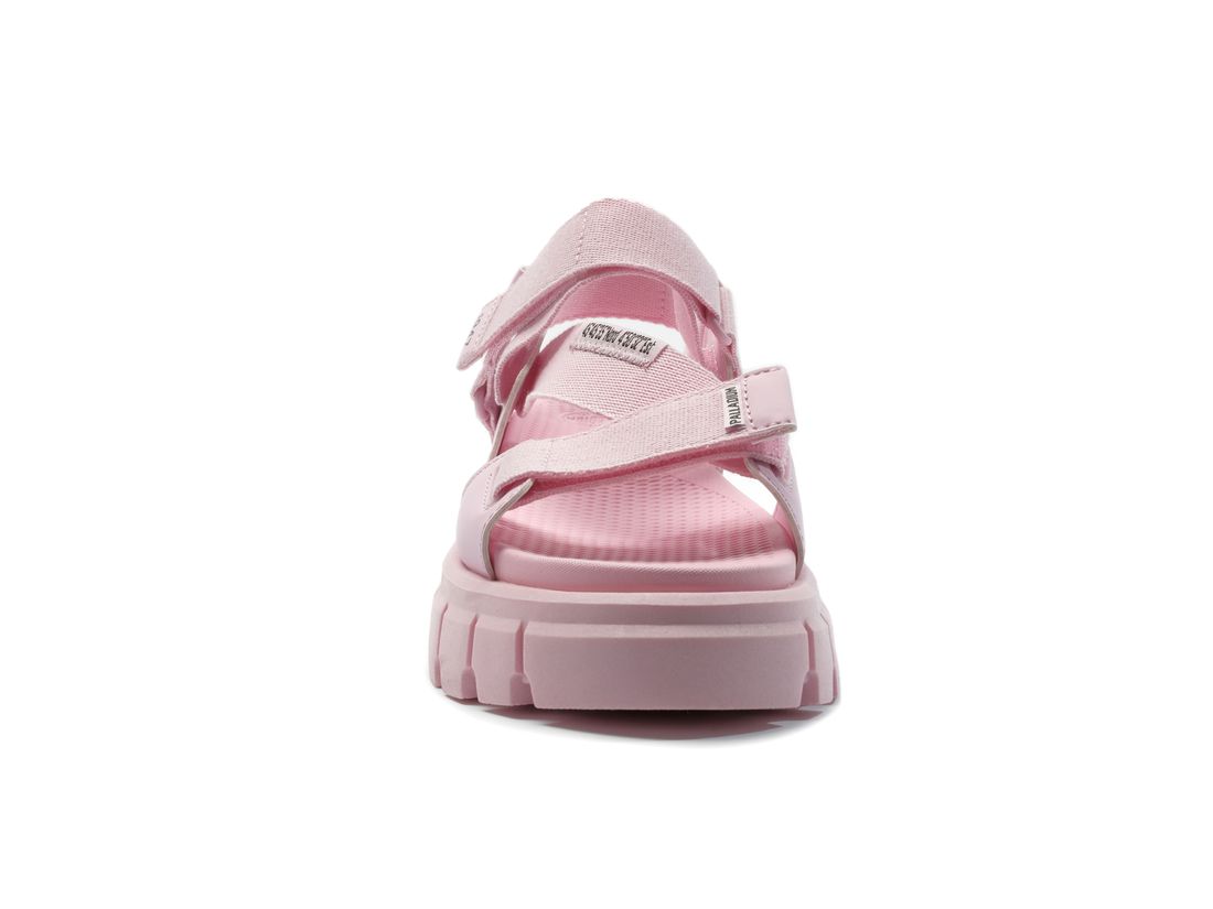 Pink Women Palladium Revolt Mono Sandals | US-SF9435287