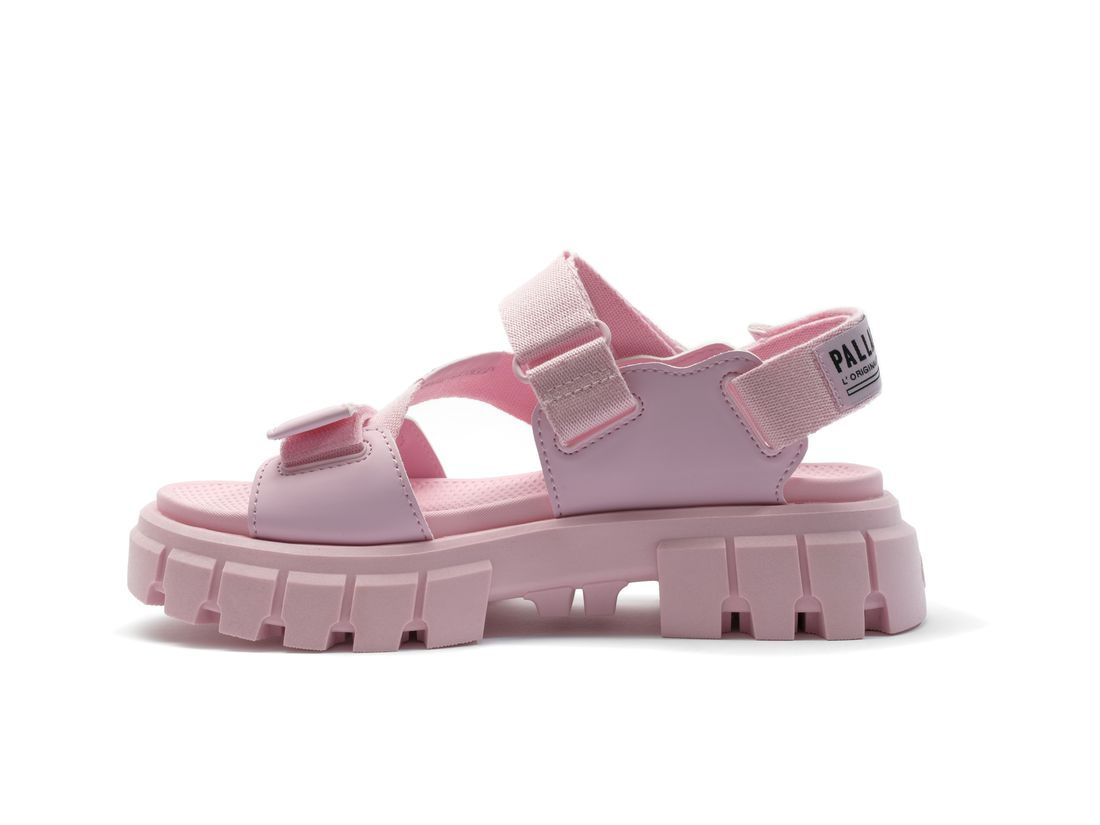 Pink Women Palladium Revolt Mono Sandals | US-SF9435287