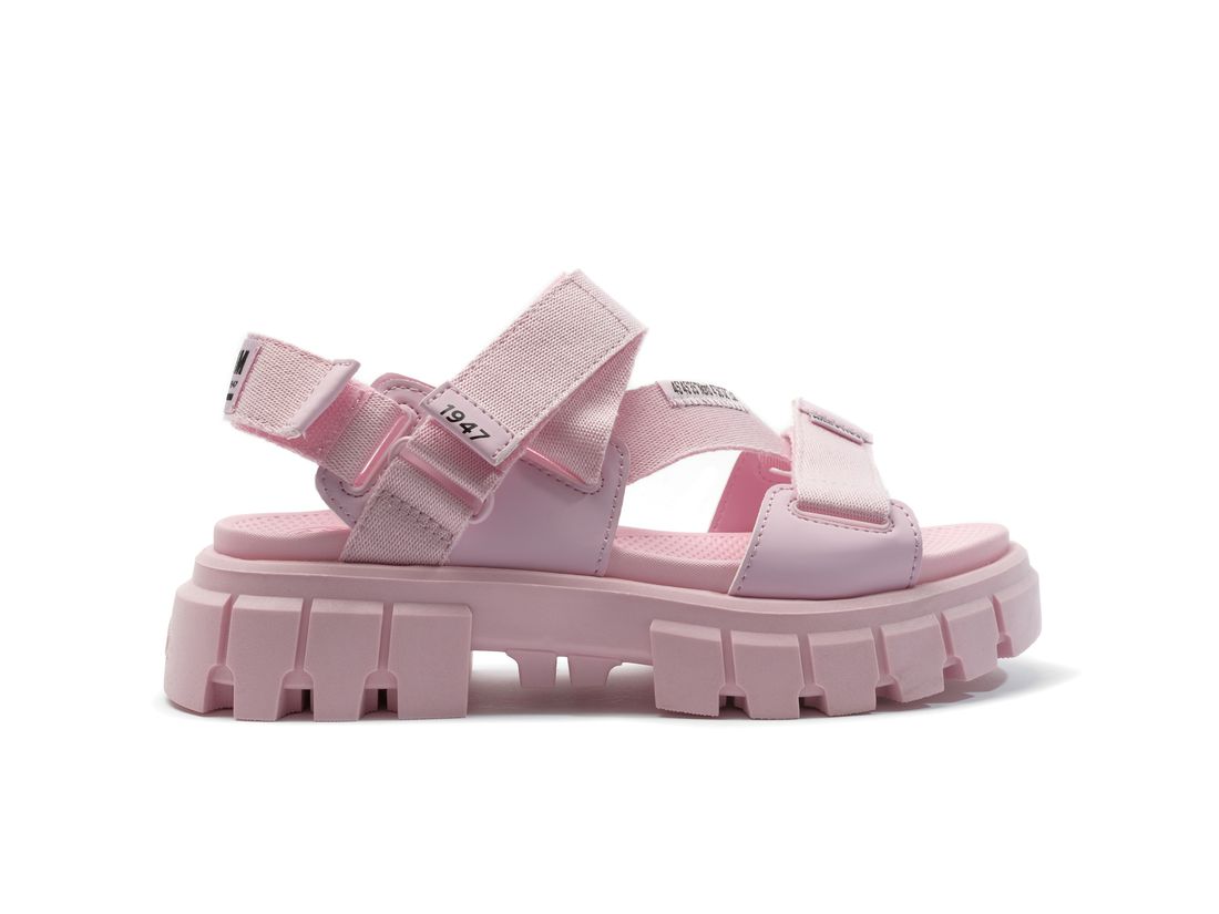 Pink Women Palladium Revolt Mono Sandals | US-SF9435287