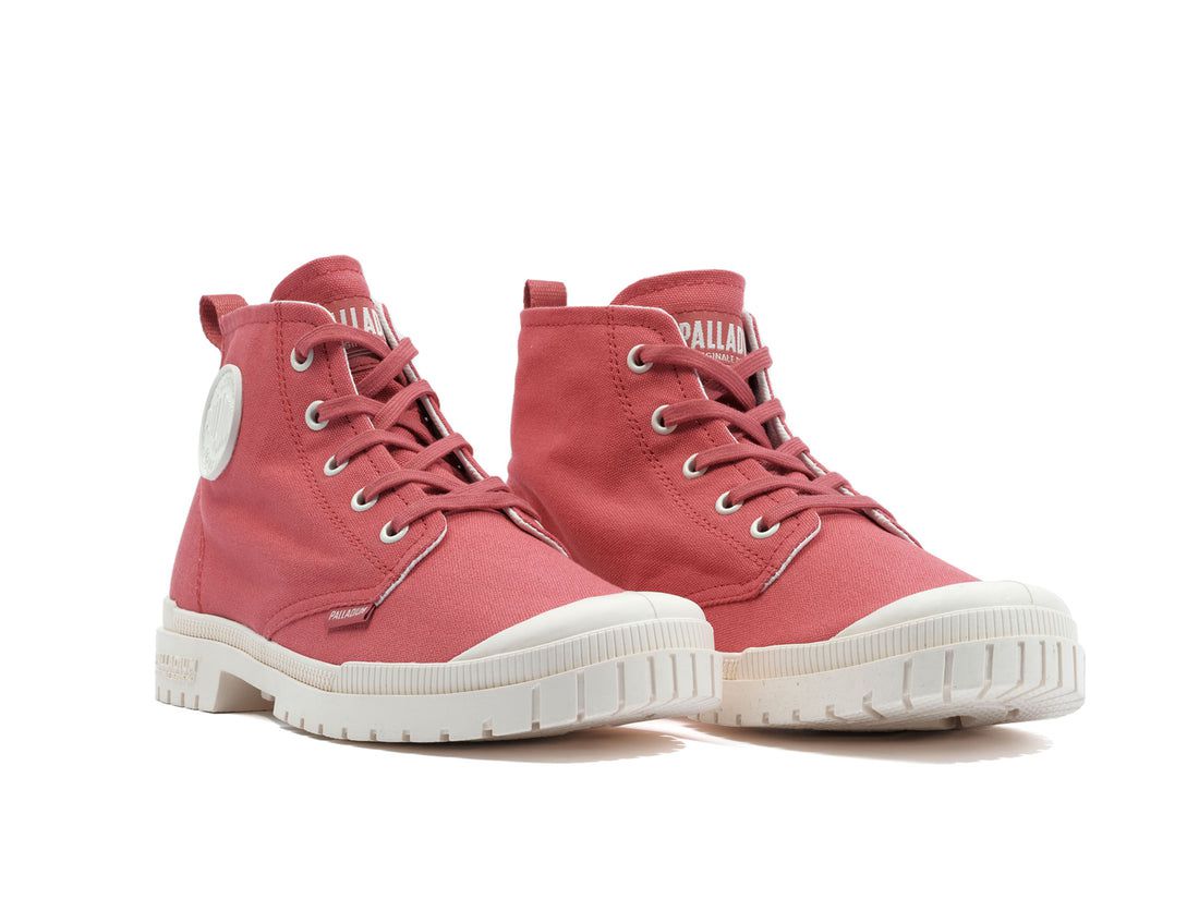 Red Men Palladium Pampa Sp20 Hi Canvas Boots | US-MT6304791