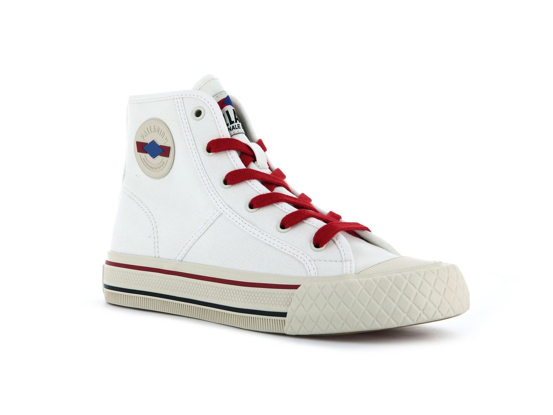 White Men Palladium Palla Louvel Sneakers | US-KC2970538