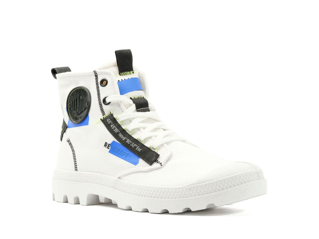 White Men Palladium Pampa Hi Re-craft Boots | US-GH6718935