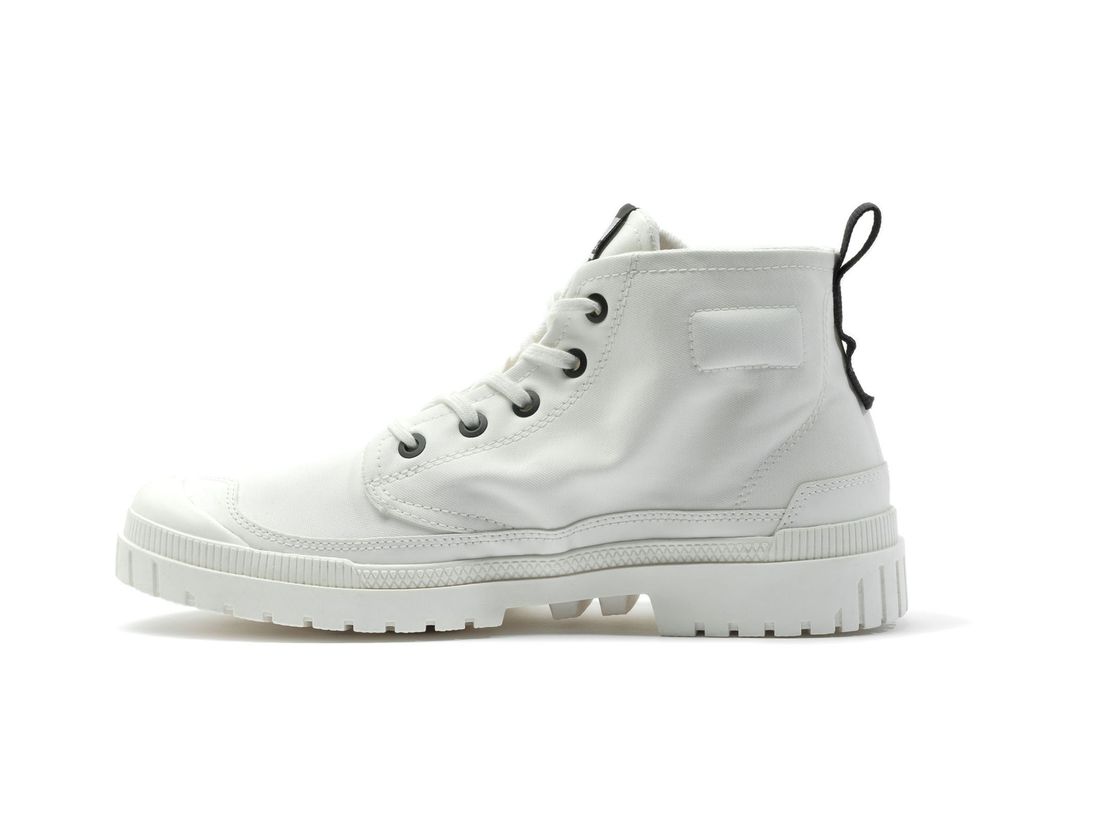 White Men Palladium Sp20 Hi Tech Boots | US-IM3098561