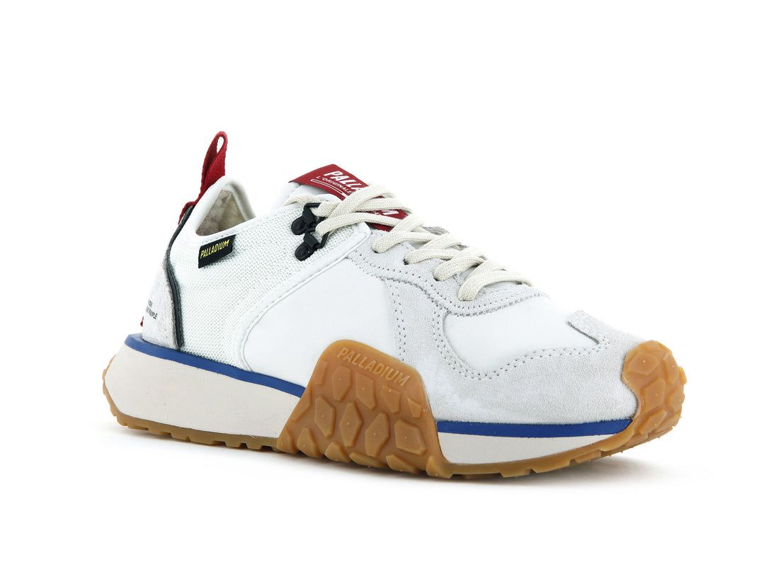 White Men Palladium Troop Runner Sneakers | US-OD3845127