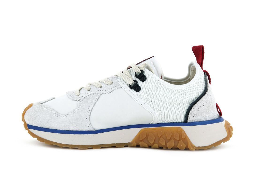 White Men Palladium Troop Runner Sneakers | US-OD3845127