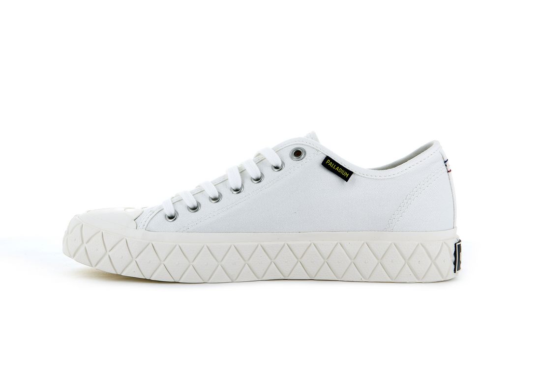 White Women Palladium Palla Ace Canvas Sneakers | US-TU8209136