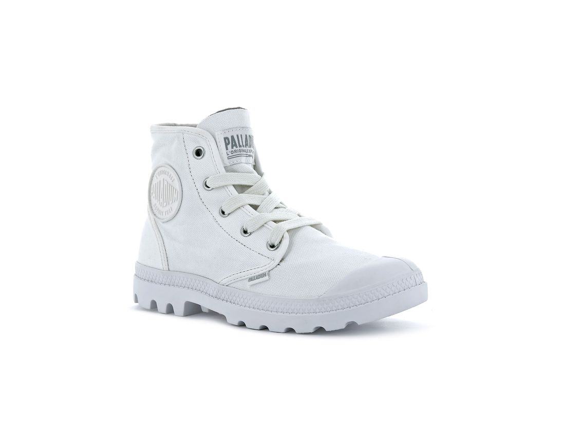 White Women Palladium Pampa Hi Boots | US-WC6753108