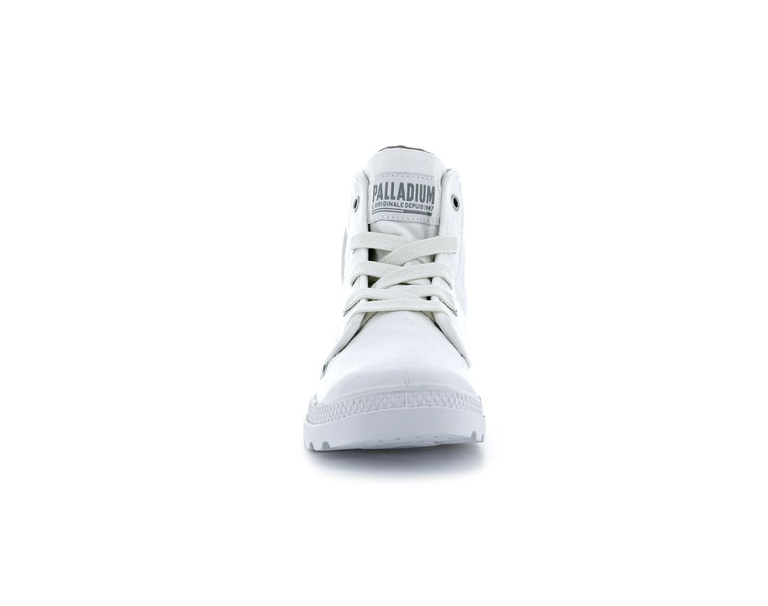 White Women Palladium Pampa Hi Boots | US-WC6753108