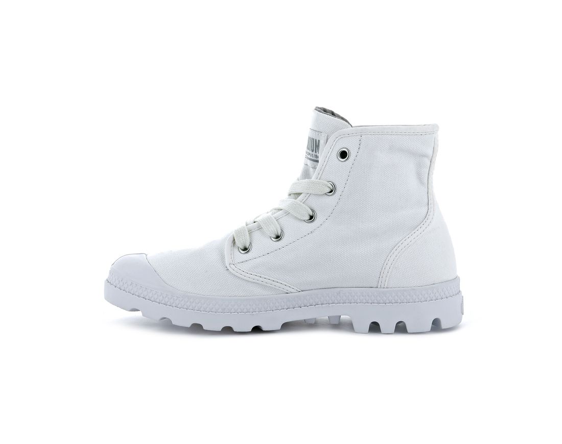 White Women Palladium Pampa Hi Boots | US-WC6753108