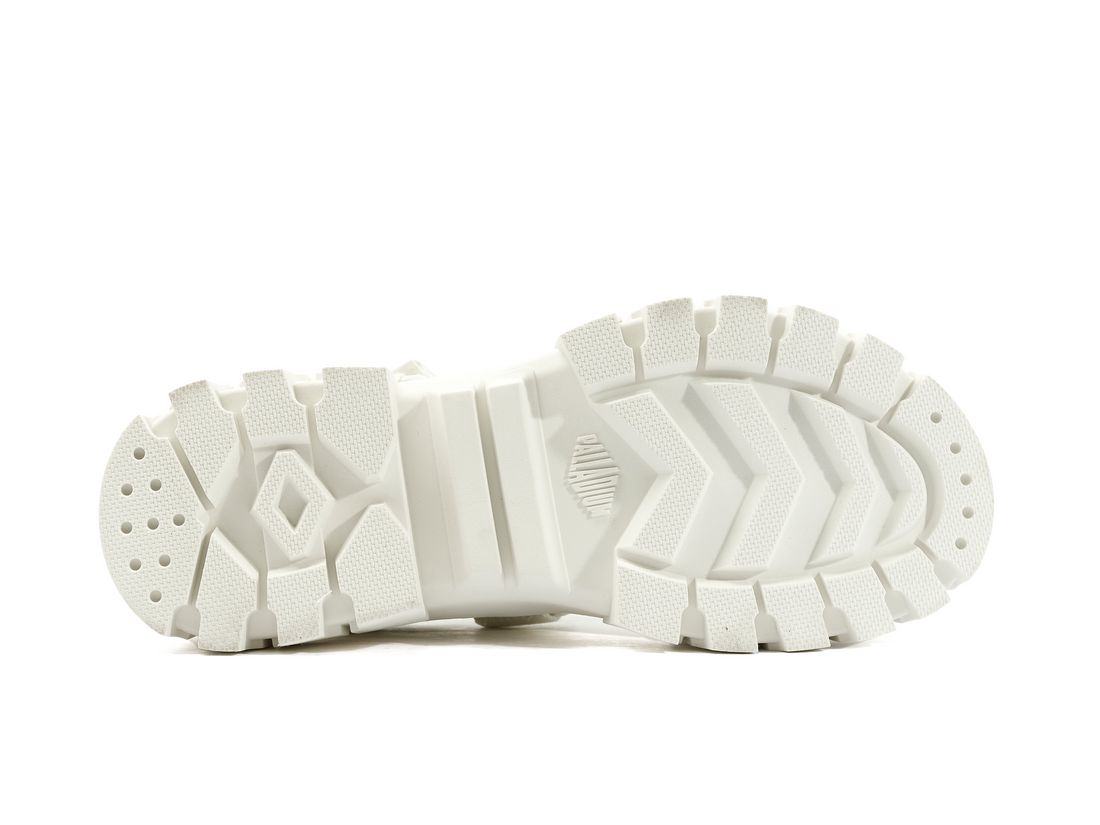 White Women Palladium Revolt Mono Sandals | US-FM7930624