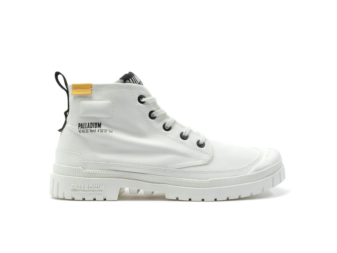 White Women Palladium Sp20 Hi Tech Boots | US-HK4783021