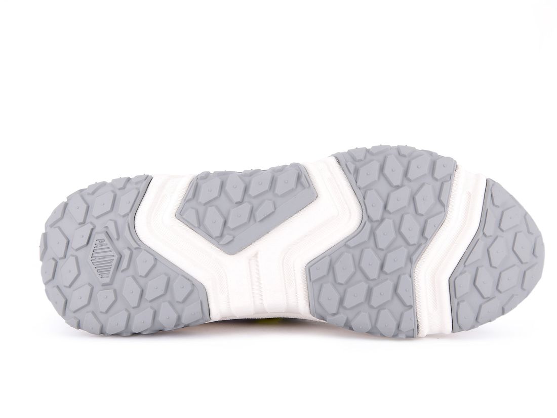 White / Blue / Grey Kids' Palladium Off grid Lo Adventure Sneakers | US-DL2586173